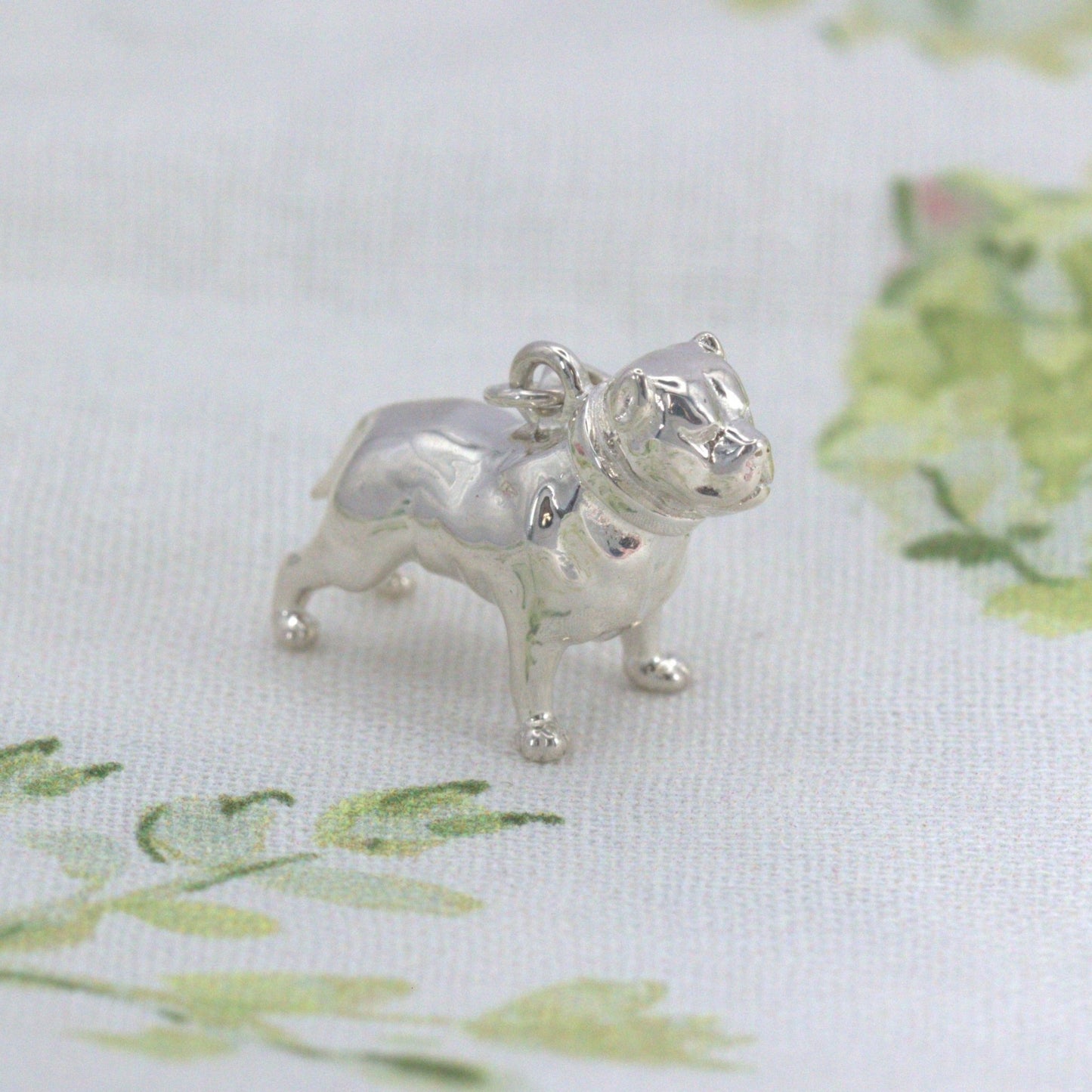 Pitbull Silver Charm - MYLEE London