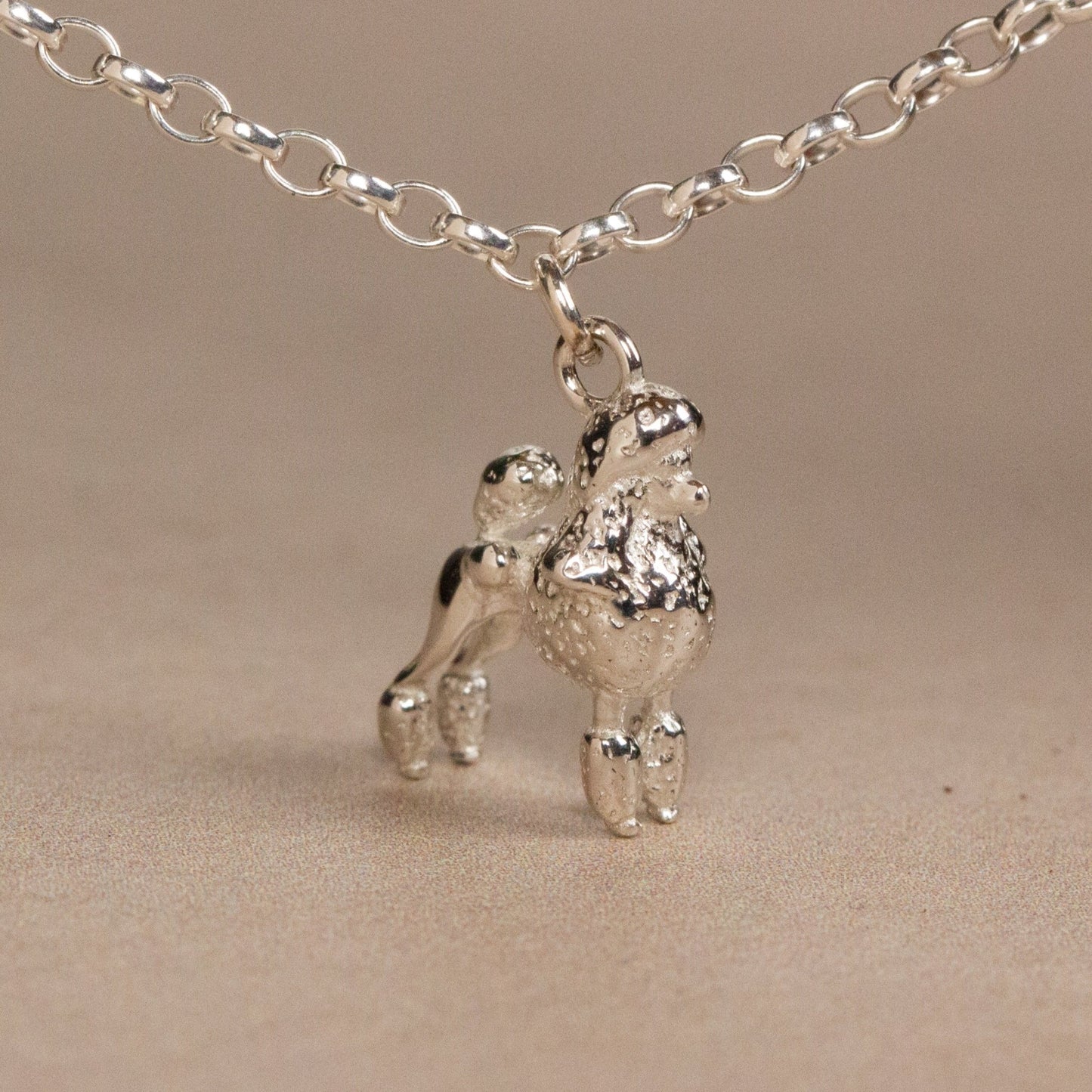 Poodle Chain Bracelet - Personalised - Sterling Silver - MYLEE London