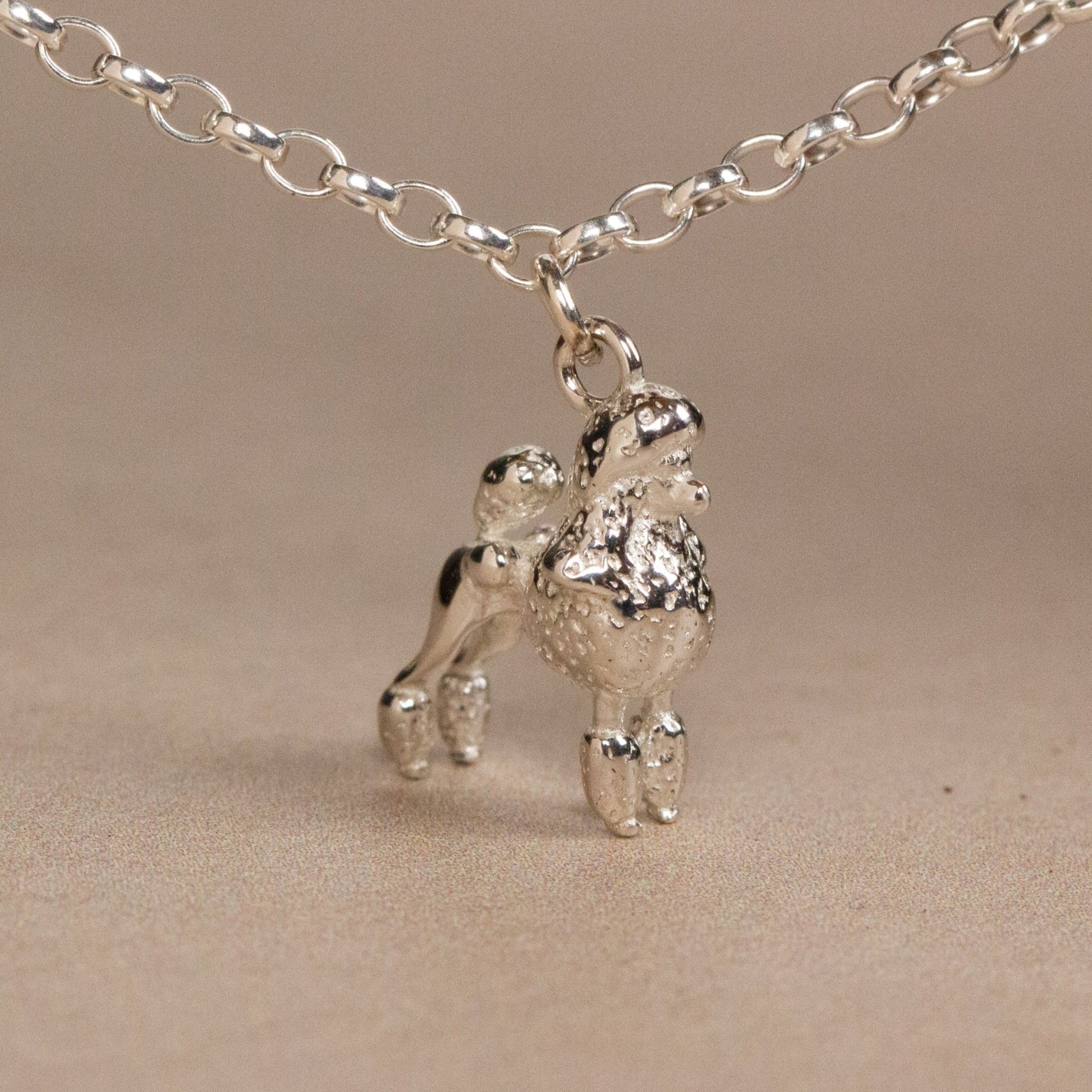 Poodle Chain Bracelet - Personalised - Sterling Silver - MYLEE London