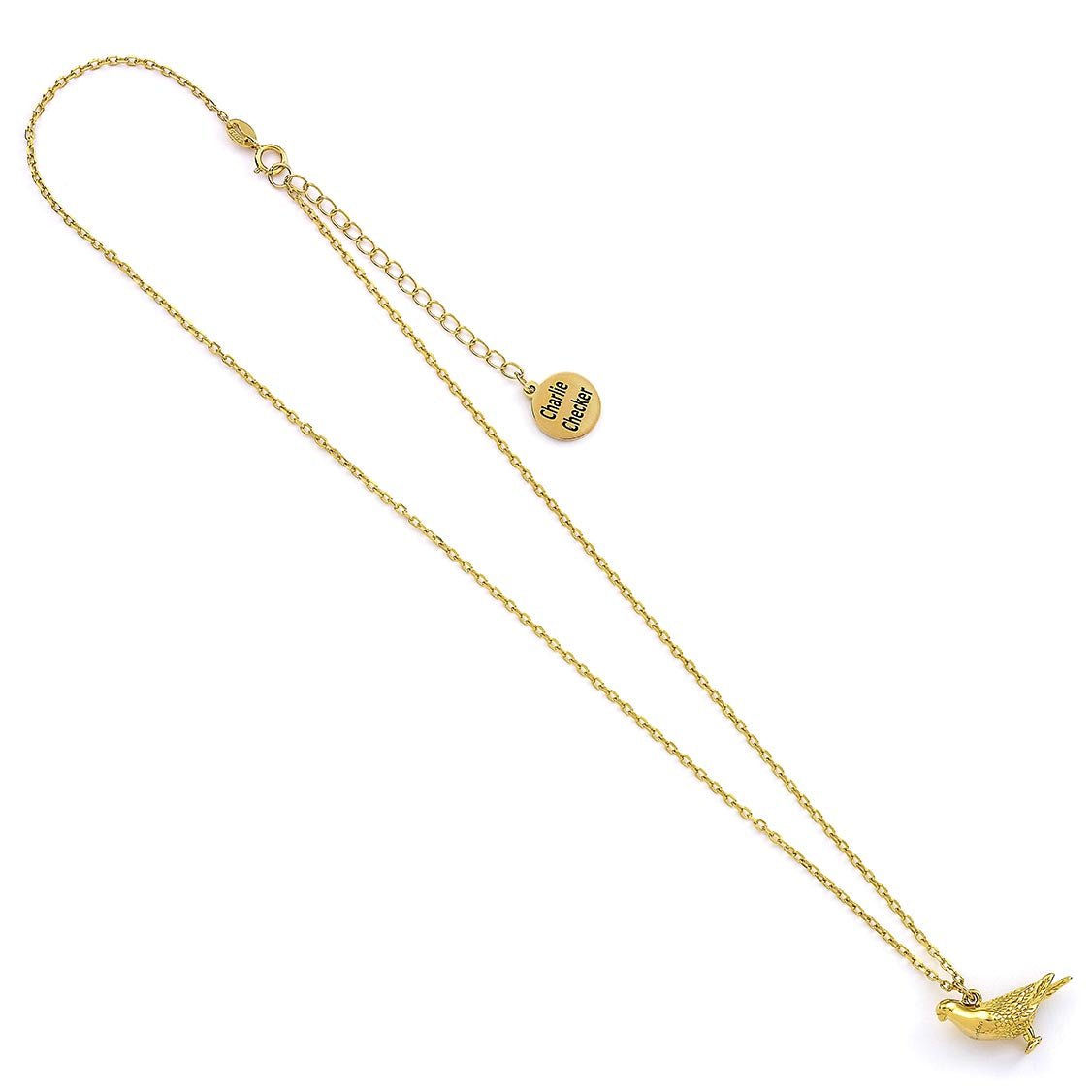 Racing Pigeon Gold Necklace - Personalised - MYLEE London