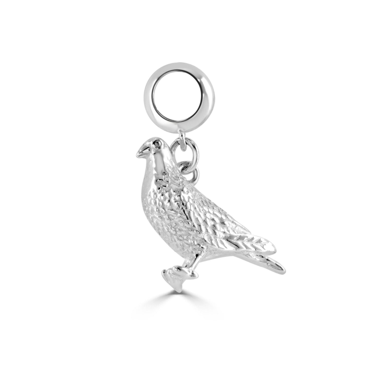 Racing Pigeon Silver Charm - MYLEE London