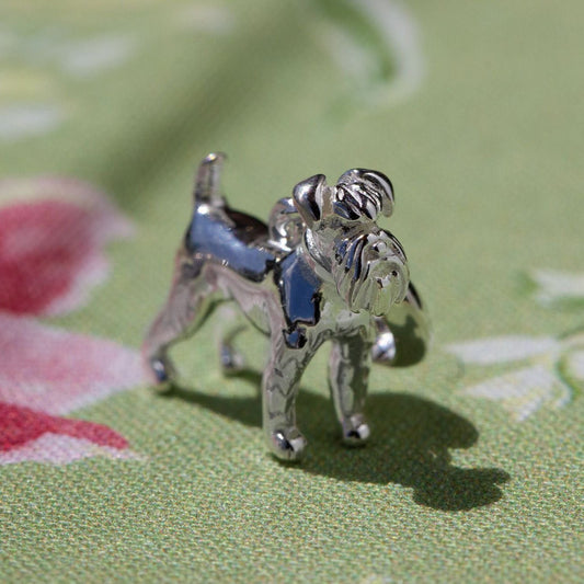 Schnauzer Silver Charm - MYLEE London