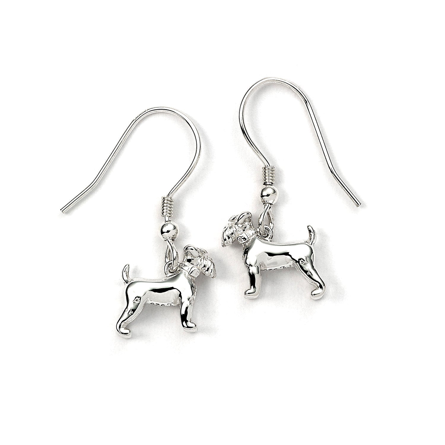 Schnauzer Silver Earrings - MYLEE London