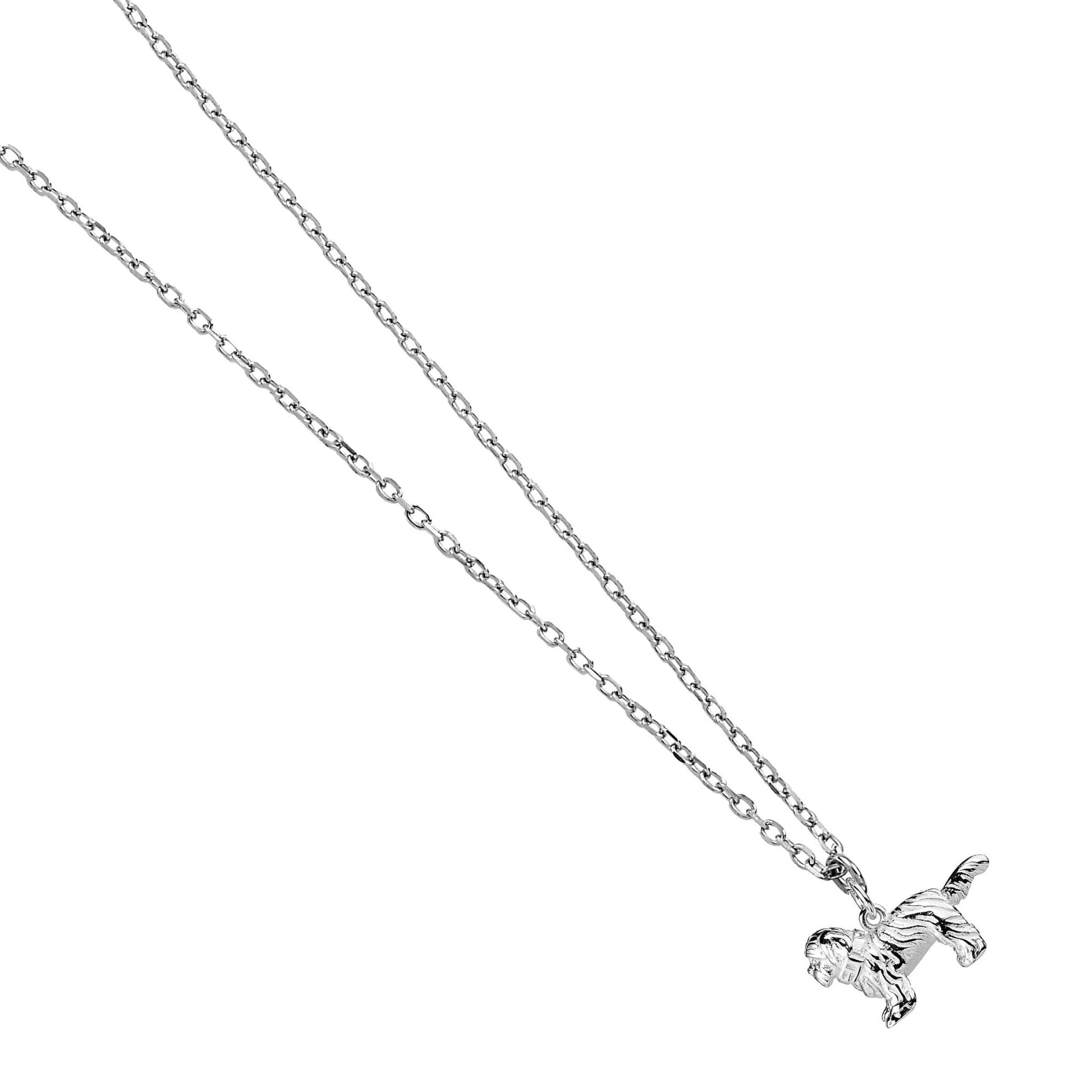 Shih Tzu Silver Necklace - Personalised - MYLEE London