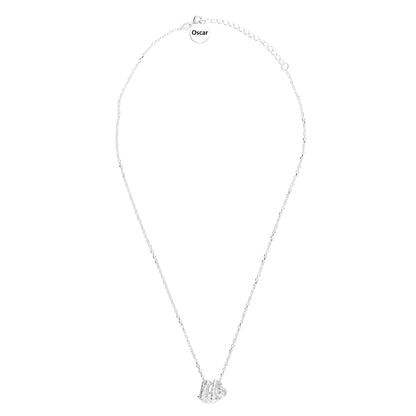 Sloth Silver Necklace - Personalised - MYLEE London