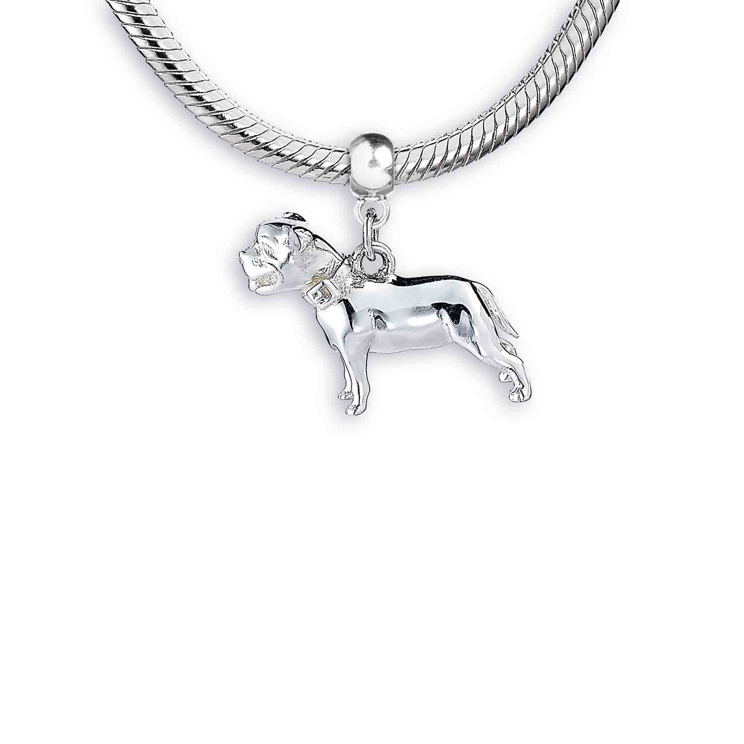 Charm 925 Bull Terrier Charm Pandora English Bull Terrier Charm