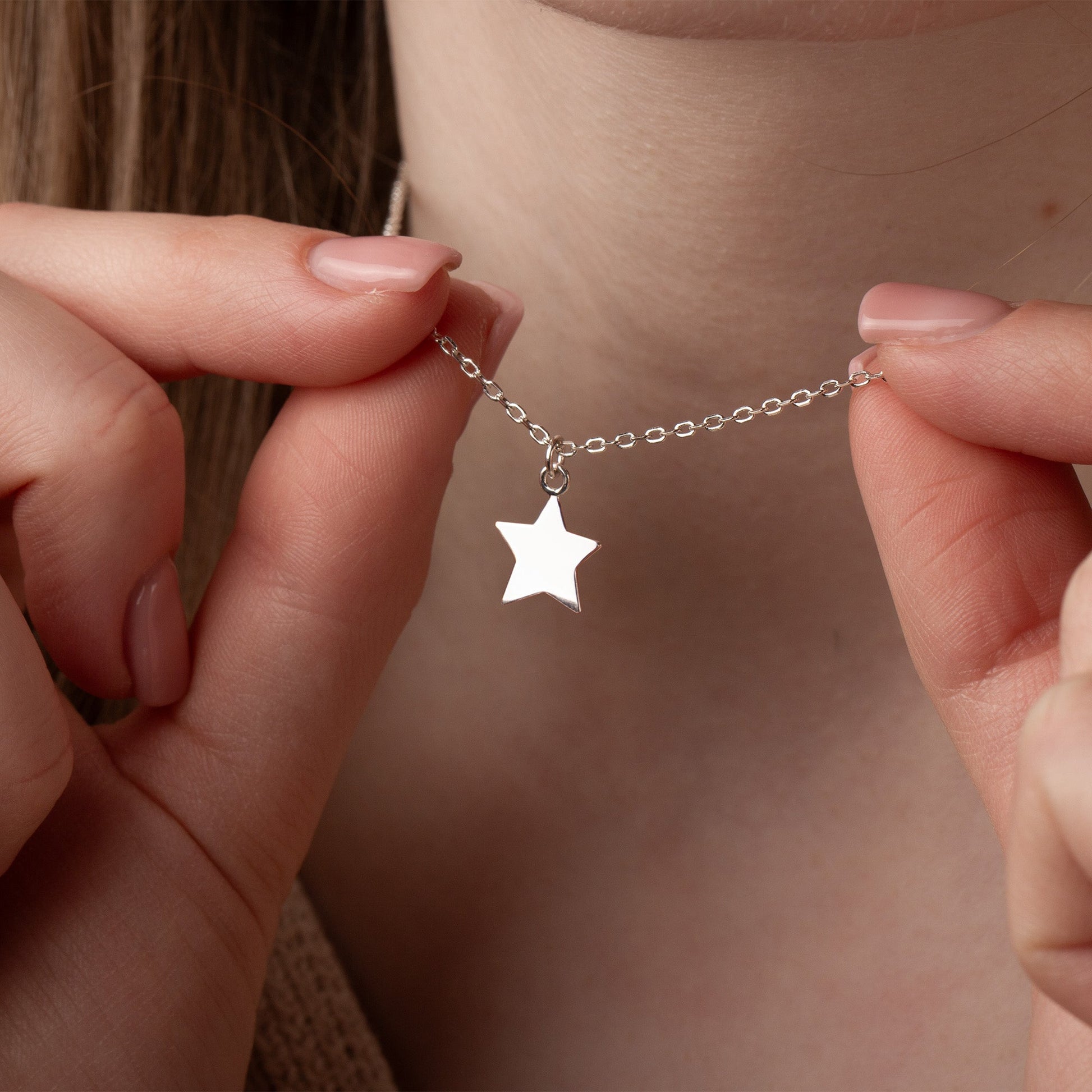 Star Necklace - Sterling Silver - MYLEE London