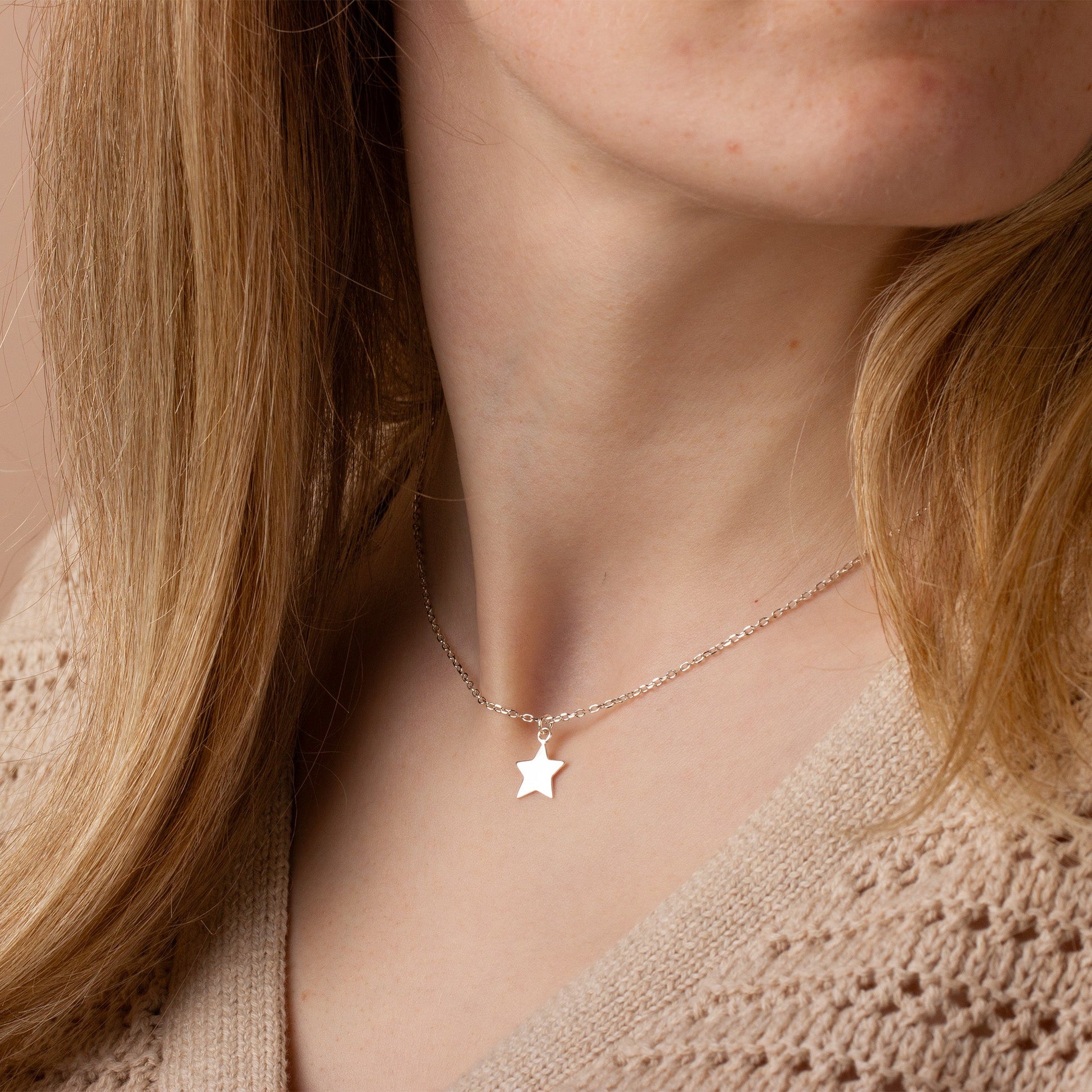 Star Necklace - Sterling Silver - MYLEE London