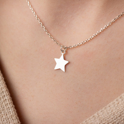 Star Necklace - Sterling Silver - MYLEE London