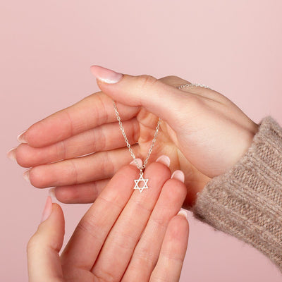 Star of David sterling silver jewellery