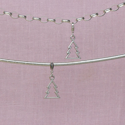 Christmas Tree sterling silver jewellery
