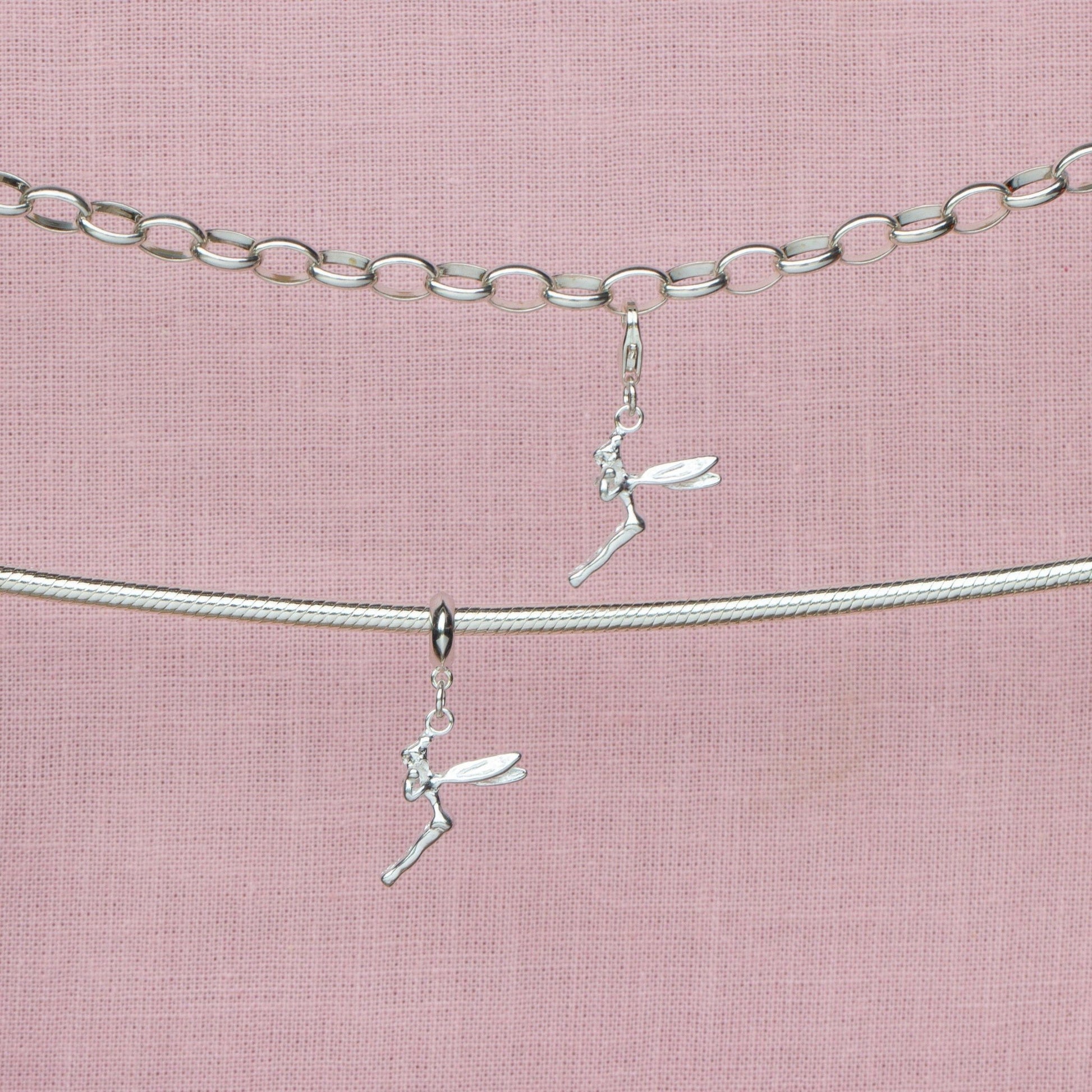 Sterling Silver Fairy Charm - MYLEE London