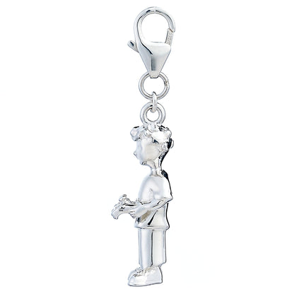 Sterling Silver Gaming Charm - MYLEE London