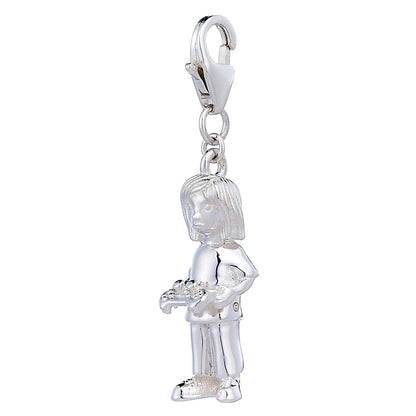 Sterling Silver Gaming Charm - MYLEE London