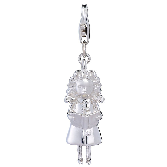 Sterling Silver Reading Charm - MYLEE London