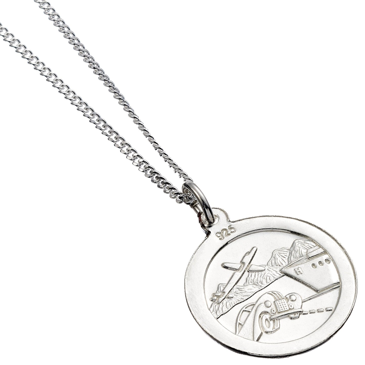 Sterling Silver St. Christopher Necklace - MYLEE London