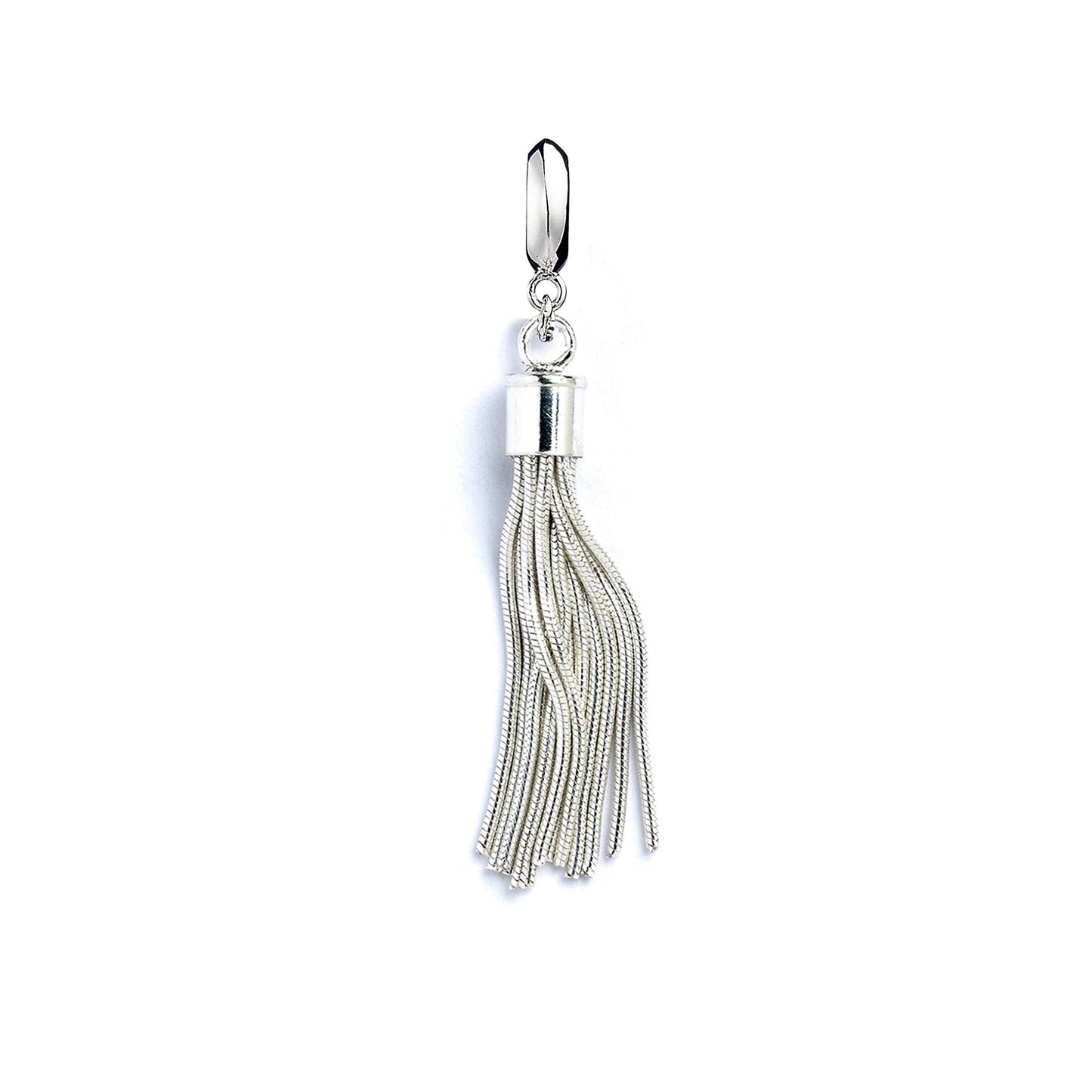 Sterling Silver Tassel Charm - MYLEE London