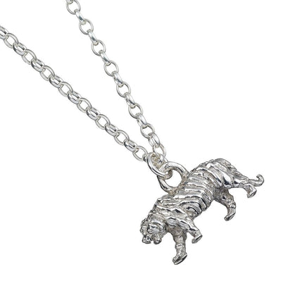 Tiger Silver Necklace - MYLEE London