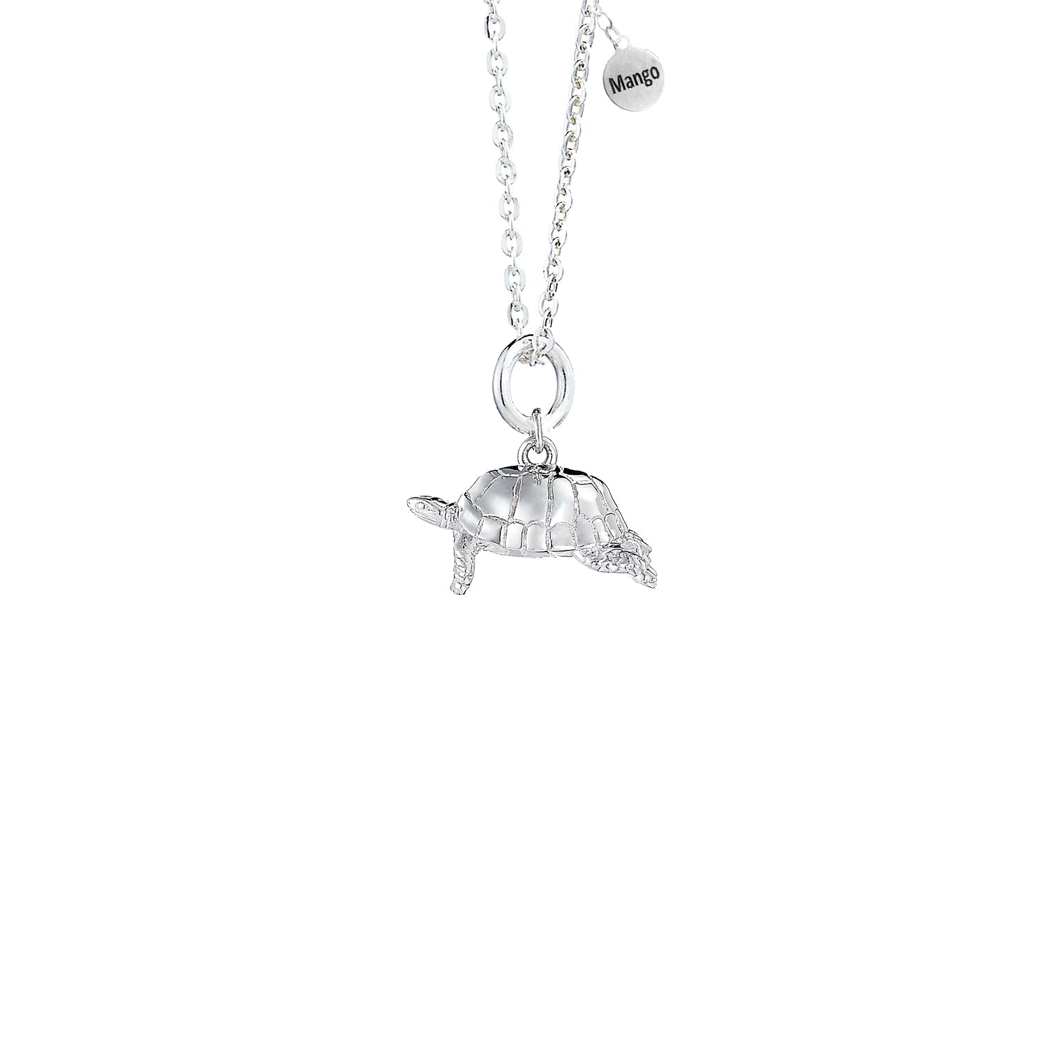 Tortoise Silver Necklace - Personalised - MYLEE London