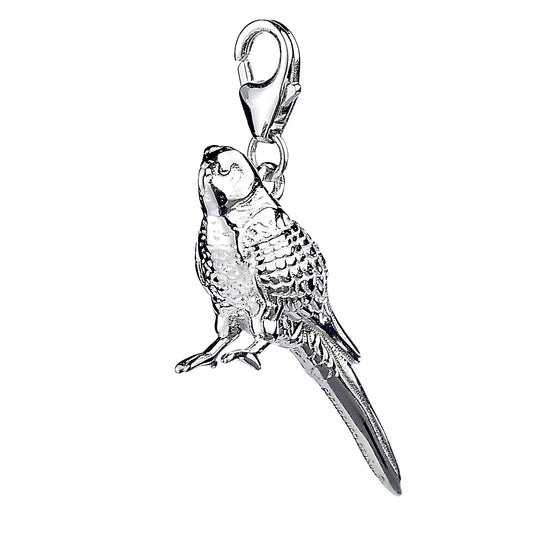 Budgie Silver Charm