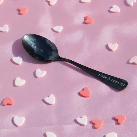 Valentine's Day Personalised Stainless Steel Teaspoon - MYLEE London