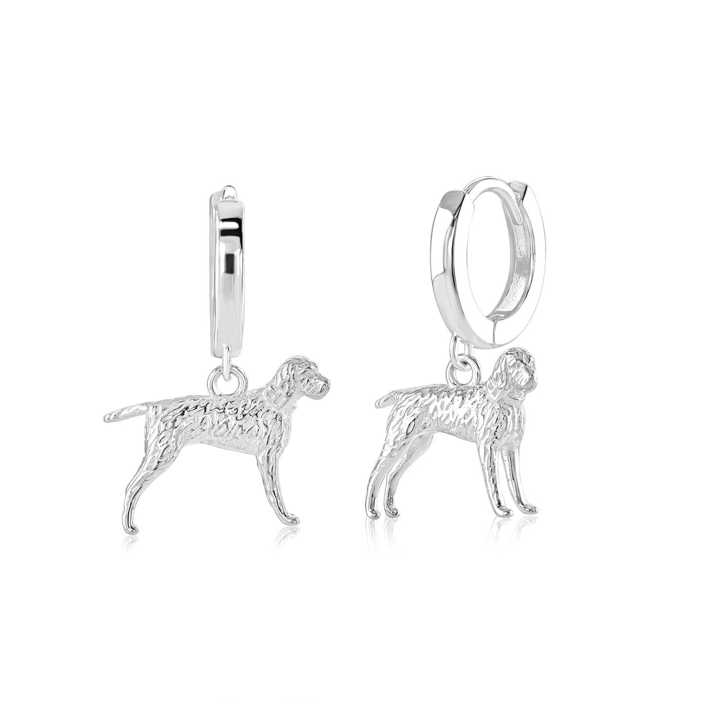 Vizsla Silver Earrings - MYLEE London