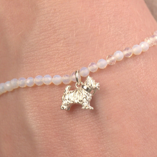 Westie Crystal Bracelet - Personalised - MYLEE London