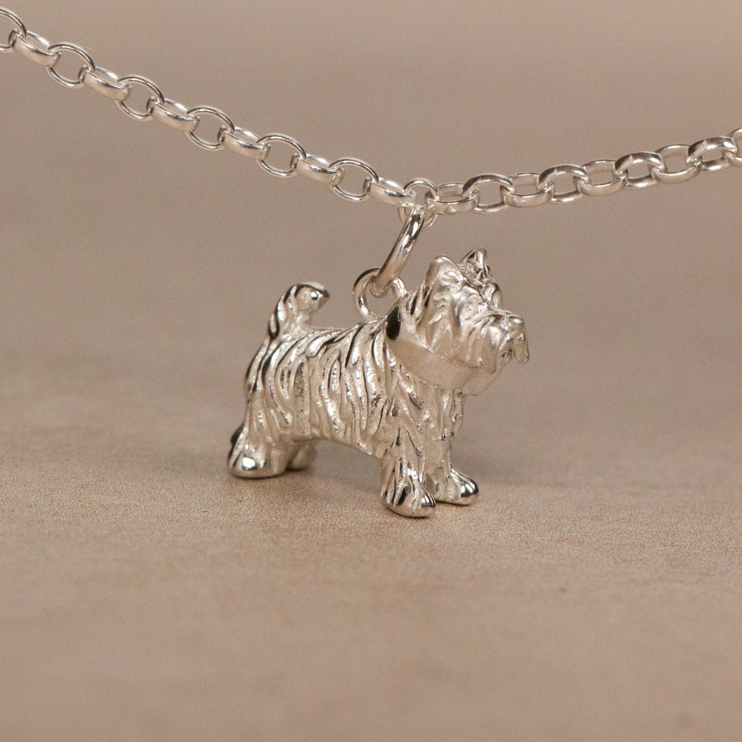 Westie Dainty Chain Bracelet - Personalised - Sterling Silver - MYLEE London