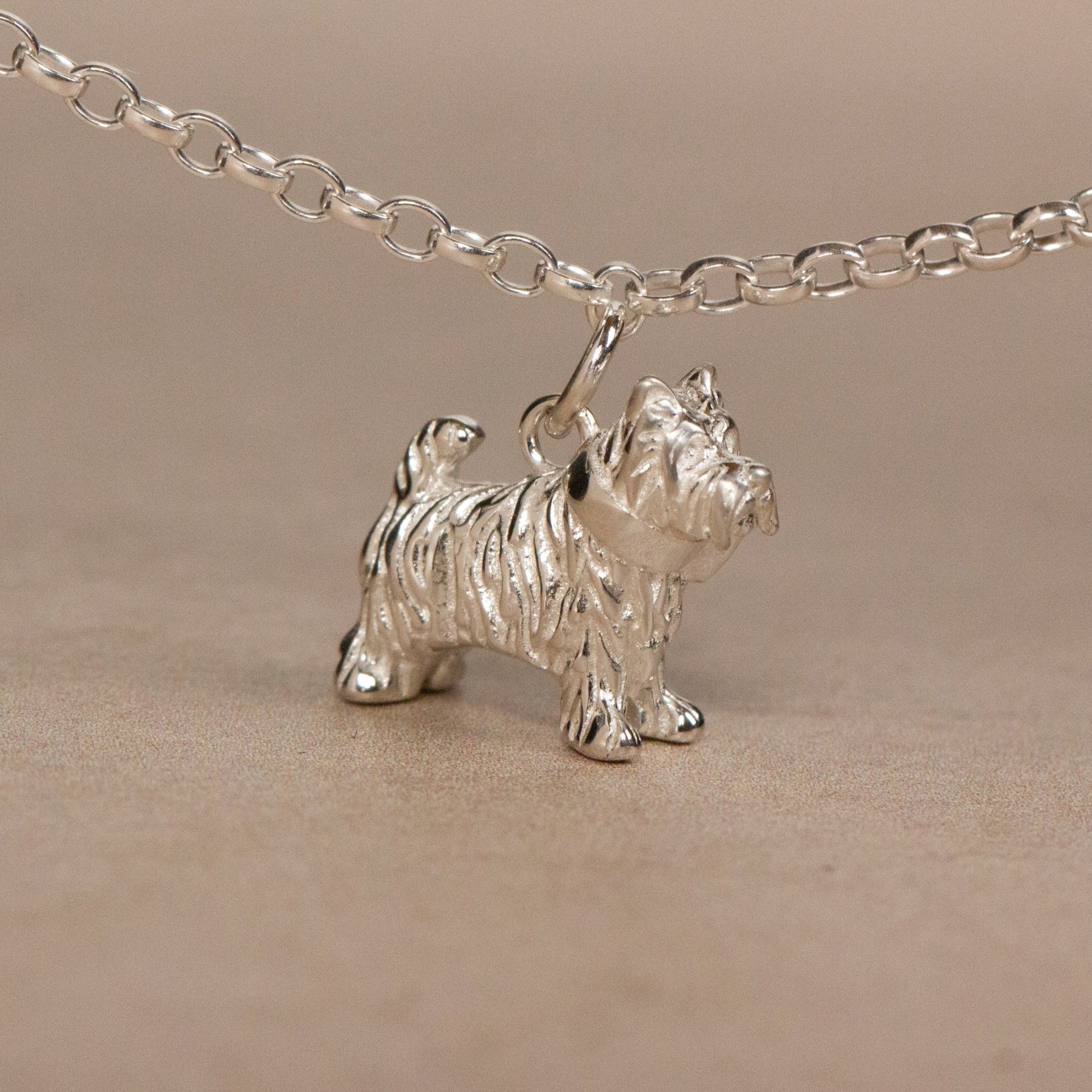 Westie Dainty Chain Bracelet - Personalised - Sterling Silver - MYLEE London