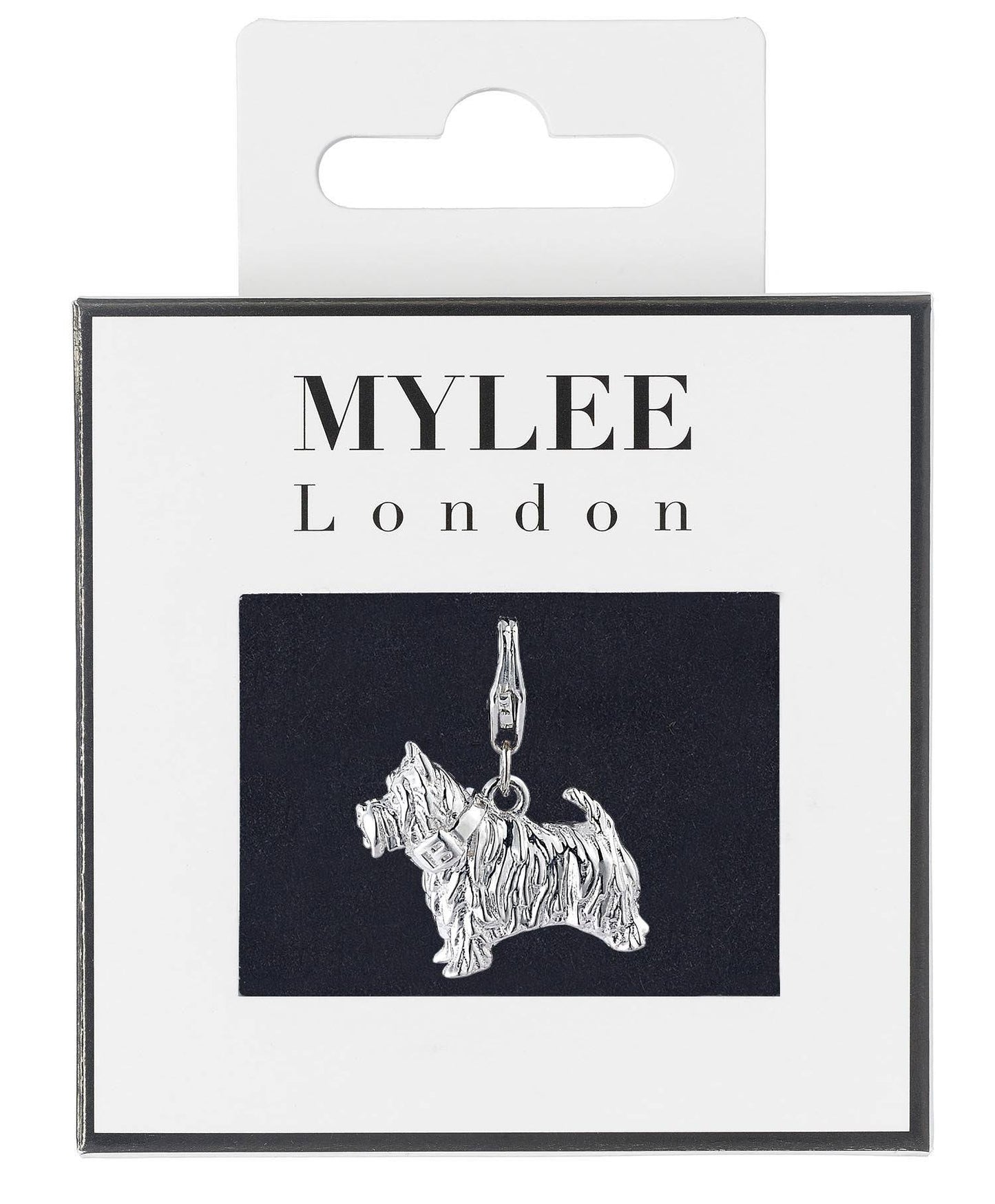 Westie Silver Plated Charm - MYLEE London