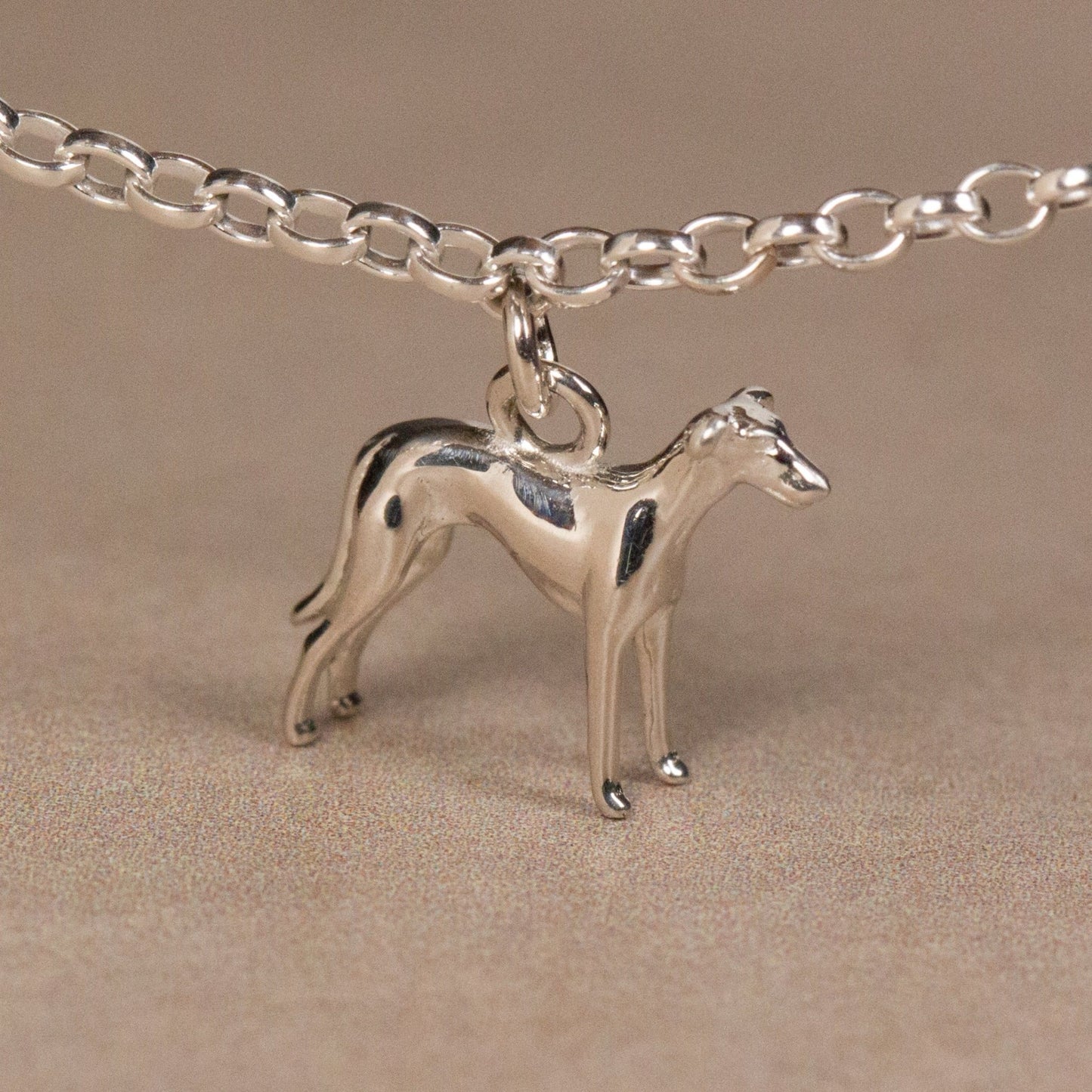 Whippet Dainty Chain Bracelet - Personalised - Sterling Silver - MYLEE London