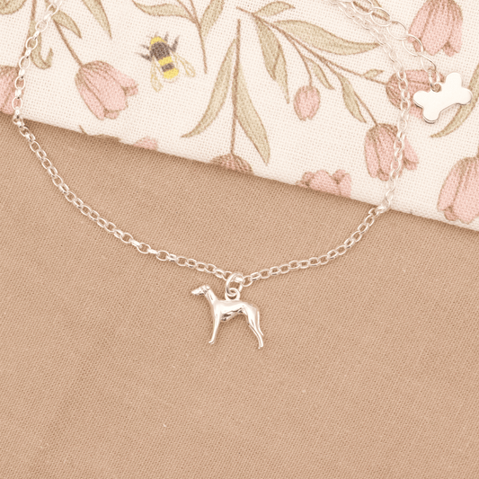Whippet Dainty Chain Bracelet - Personalised - Sterling Silver - MYLEE London