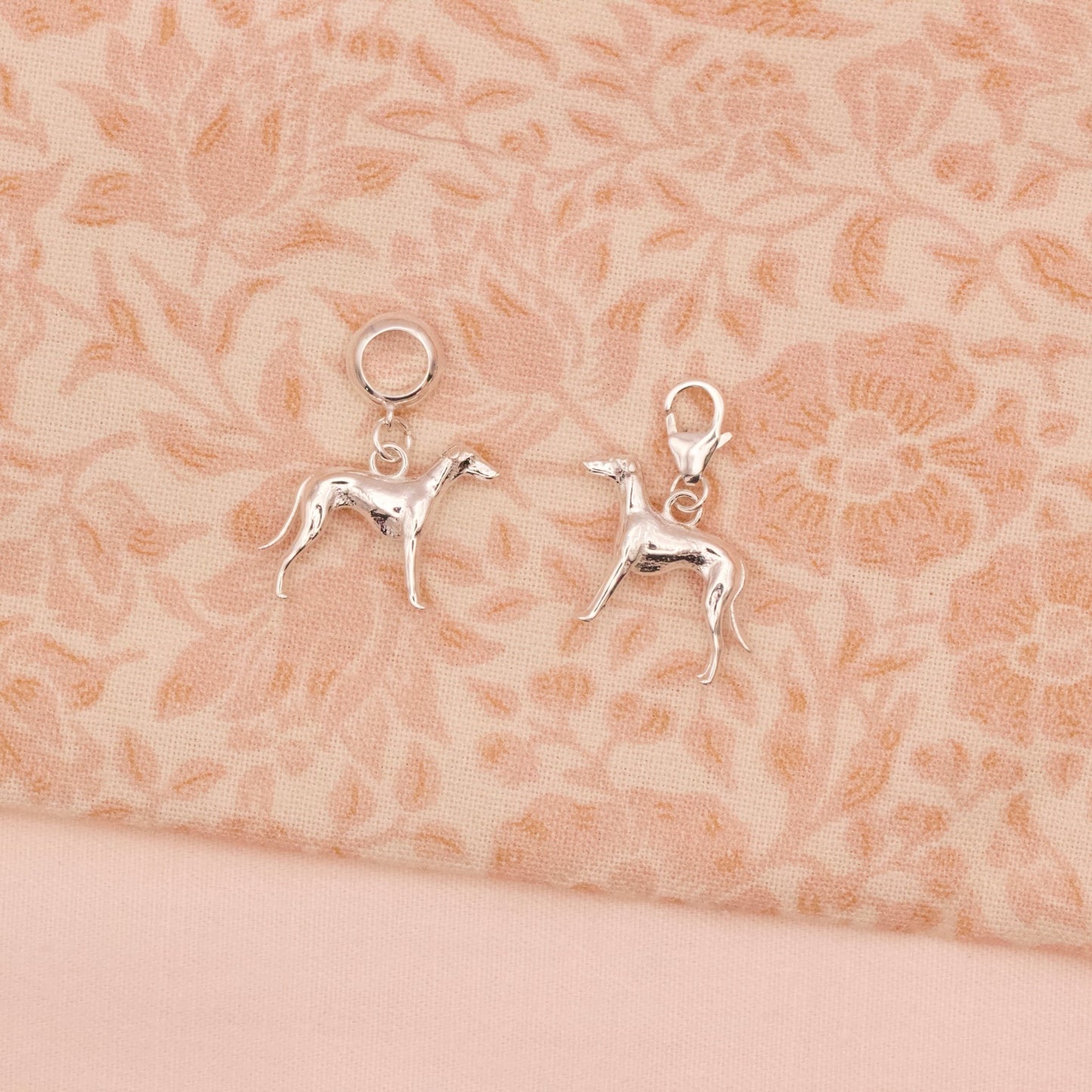 Whippet Silver Charm - MYLEE London