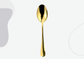 Gold Table Spoon