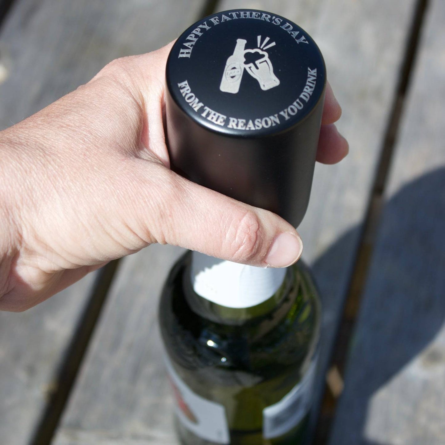 Father's Day Personalised Push-Down Bottle Opener