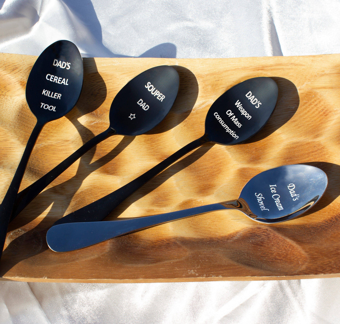 Father's Day Personalised Table Spoon - MYLEE London