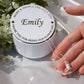 Bridesmaid Gift Personalised Metal Trinket Tins