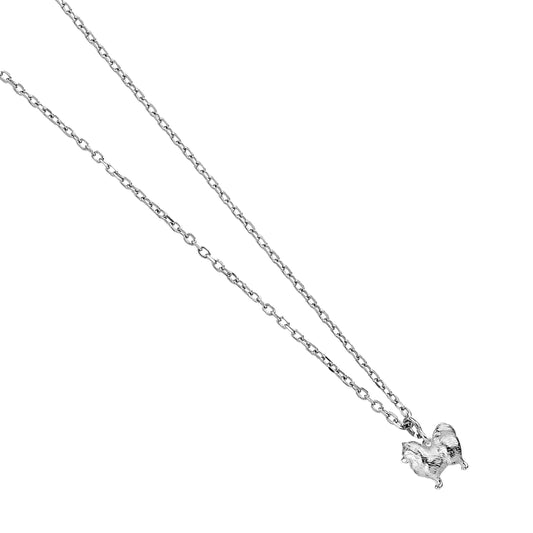Pomeranian Silver Necklace