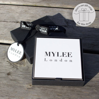 Sterling Silver Ball Bead Ring With Mini Guinea Pig Charm - MYLEE London