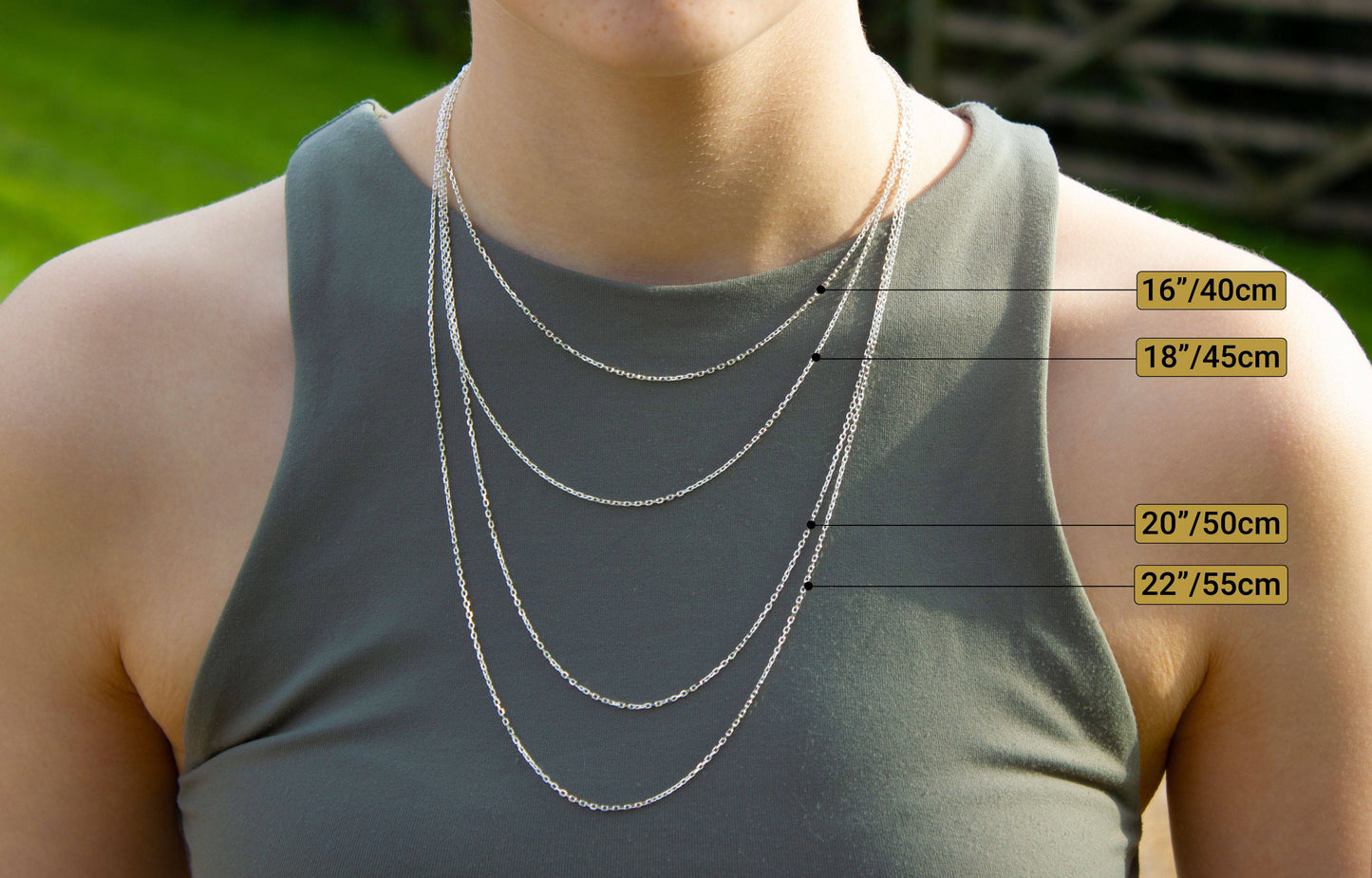 Bichon Silver Necklace - MYLEE London