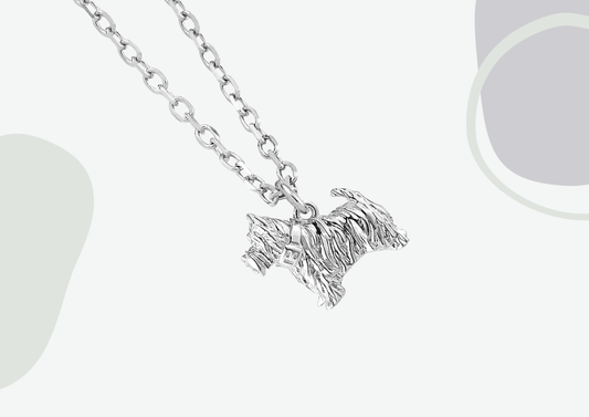 Westie Silver Necklace - MYLEE London
