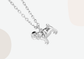 Pug Silver Necklace