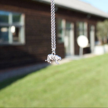 Tiger Silver Necklace - MYLEE London